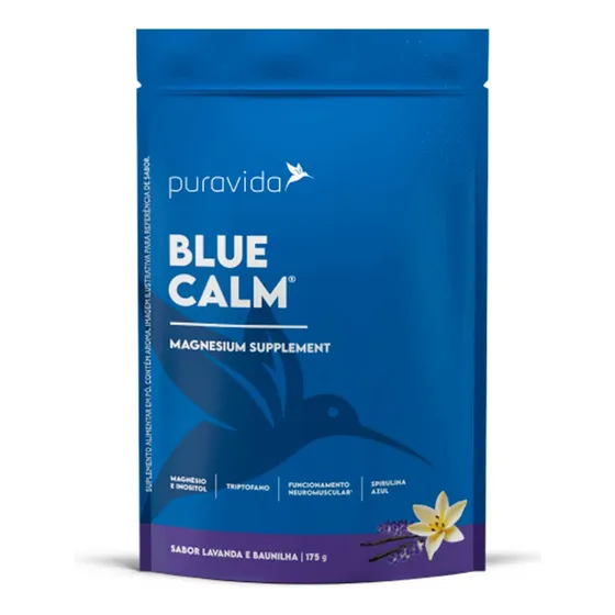 Blue Calm Puravida Baunilha E Lavanda - 175g - Zero Açúcar