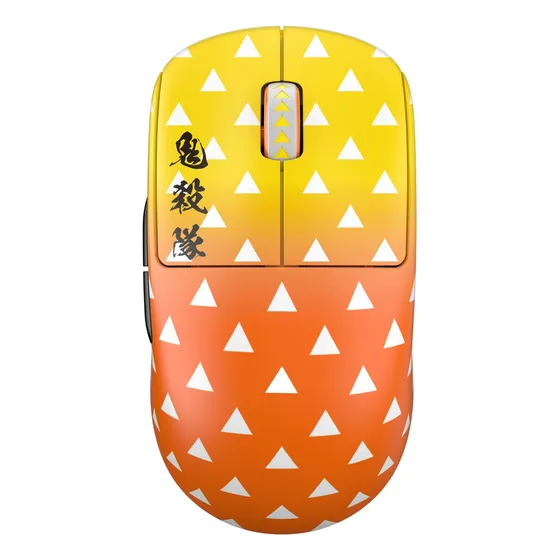 Mouse Gamer Pulsar X2v2 Mini Demon Slayer Zenitsu 51g Size 1 Cor Amarelo