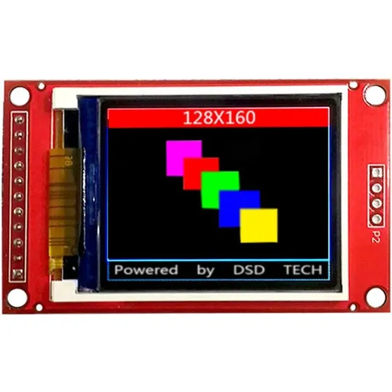 Dsd Tech Módulo De Pantalla Tft Lcd De 1,8 Pulgadas Con Spi