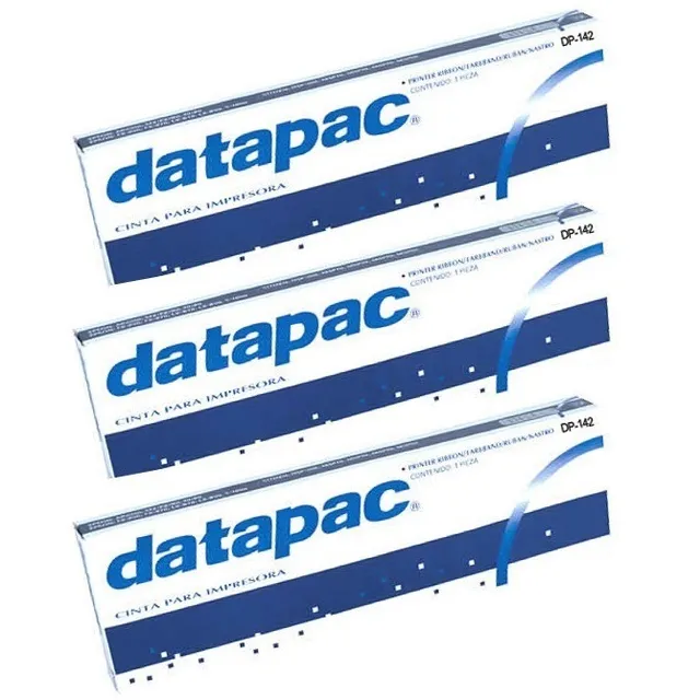 3 Cintas Datapac Dp-142 Negro Compatible Con Epson Fx-890 Y Lq-590 Factura Envio Gratis