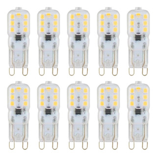 10 Bombillas Led G9, Accesorios Para Luz Cálida 3000k 10 Bombillas Led G9, Accesorios Para Luz Cálida 3000k