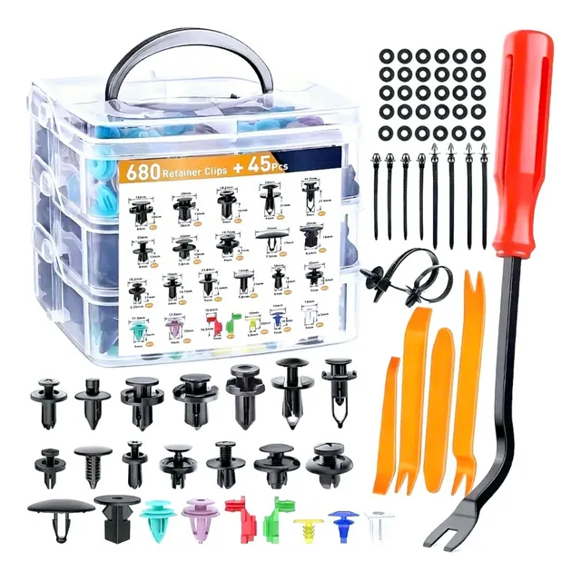 Kit De Fijación De 725 Piezas Automotriz