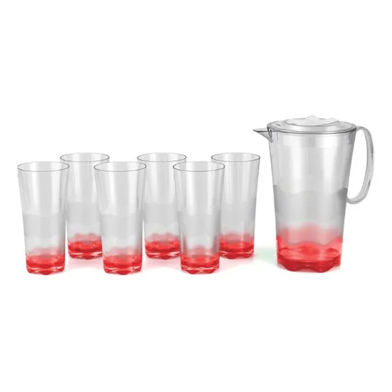 Conjunto De Jarra E Copos Super Luxo - Tupperware