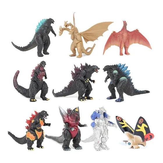 Godzilla Set 10 Figuras