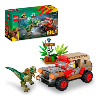 Lego Jurassic Park Emboscada Do Dilofossauro 76958 211 Peças Lego Jurassic Park Emboscada Do Dilofossauro 76958 211 Peças