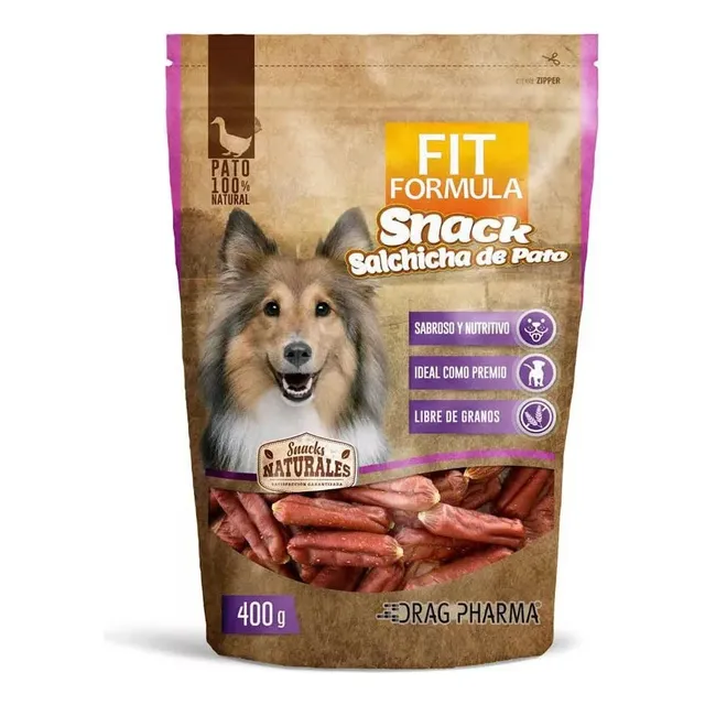 Snack Fit Formula Salchicha De Pato 400 Gr