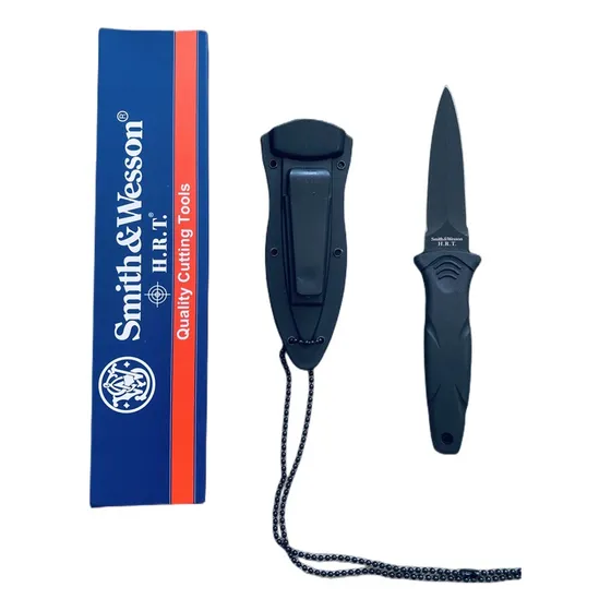 Faca Lamina Fixa Oem Smith & Wesson H.r.t Swhrt3