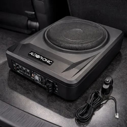【新品未使用】ALPINE SWE-1080 Caixa Amplificada Subwoofer Slim Alpine Swe-1080 A Melhor