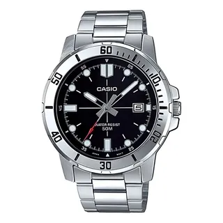 RelĂłgio De Pulso Casio Mtp-vd01d - AnalĂłgico - Masculino - Cor Prateado RelĂłgio De Pulso Casio Mtp-vd01d - AnalĂłgico - Masculino - Cor Prateado