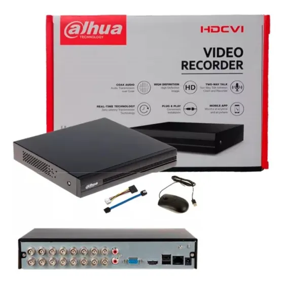 Dvr De 4 Canales Pentahibrido Dahua 2 Megapixel Hd 1080p