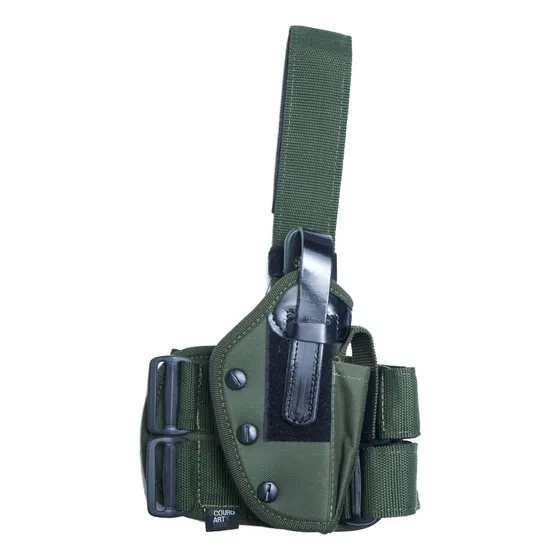 Coldre Robocop Universal Verde - Revolver Pistola - Airsoft