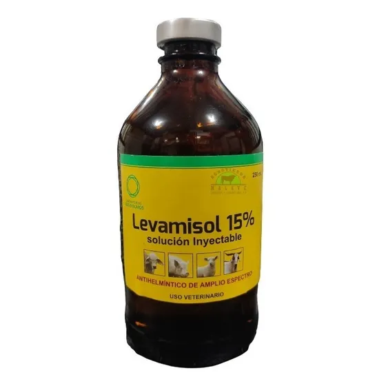  Desparasitante Levamisol De 250 Ml 