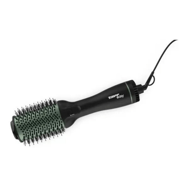 Escova Alisadora Secadora Oval Taiff Easy - Cor Verde Escova Alisadora Secadora Oval Taiff Easy - Cor Verde