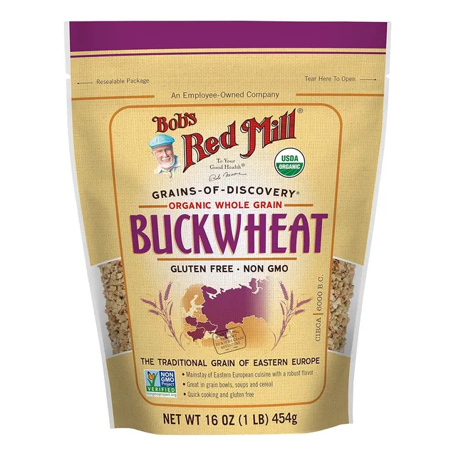 Trigo Sarraceno Orgánicos Bob's Red Mill Sin Gluten 454 Gr