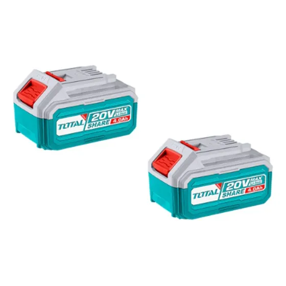 Pack De 2 Batería De Litio-ion 20v (4.0ah) Tfbli2002 Total