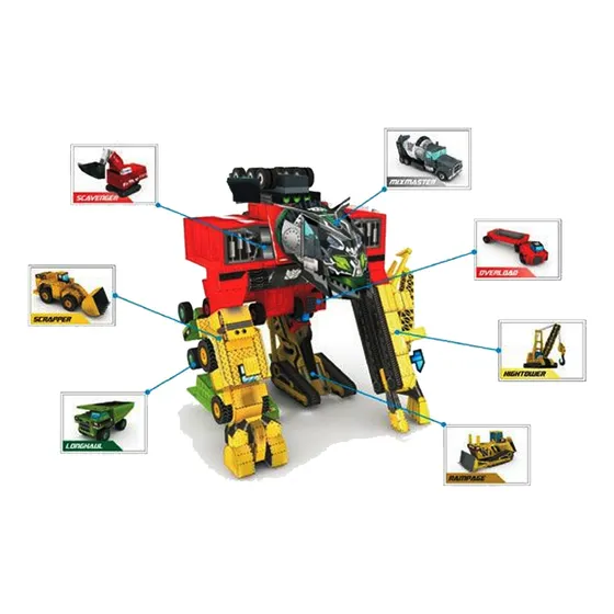 Transformers Ensamble Devastator G1 Papercraft