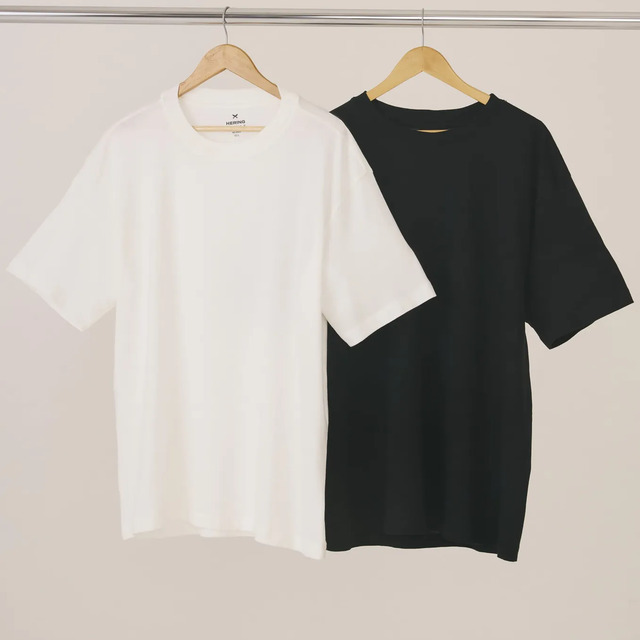 Kit 2 Camisetas Masculinas Basicas Relaxed Hering