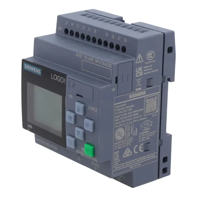 Siemens Logo 230rce 115v 230v 8 Di/4 Do 6ed1052-1fb08-0ba2
