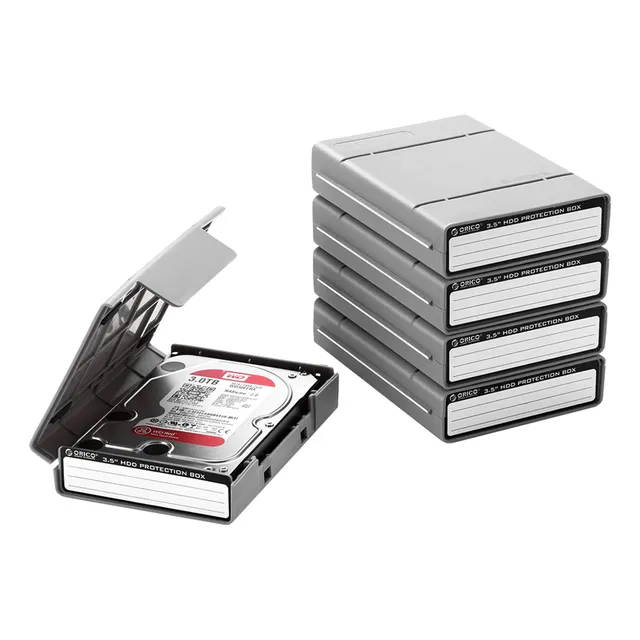 Orico - Paquete De 5 Fundas Protectoras Para Disco Duro Ssd 