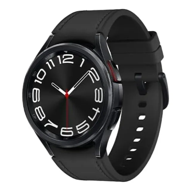 Samsung Galaxy Samsung Galaxy Watch 6 Classic Lte 43 mm con correa de silicona - Color negro