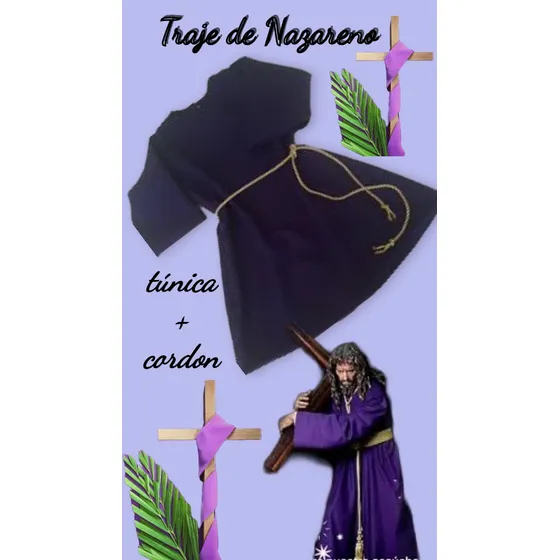 Tunicas Batas Trajes De Nazareno Para Bebe
