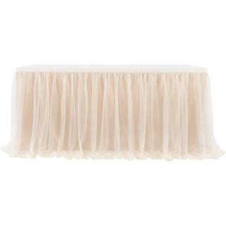 Falda De Mesa De Tul De 9 Pies, Malla, Decoración De Fiesta Falda De Mesa De Tul De 9 Pies, Malla, Decoración De Fiesta
