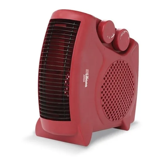 Caloventor Eléctrico Liliana Cfh500 Rojo
