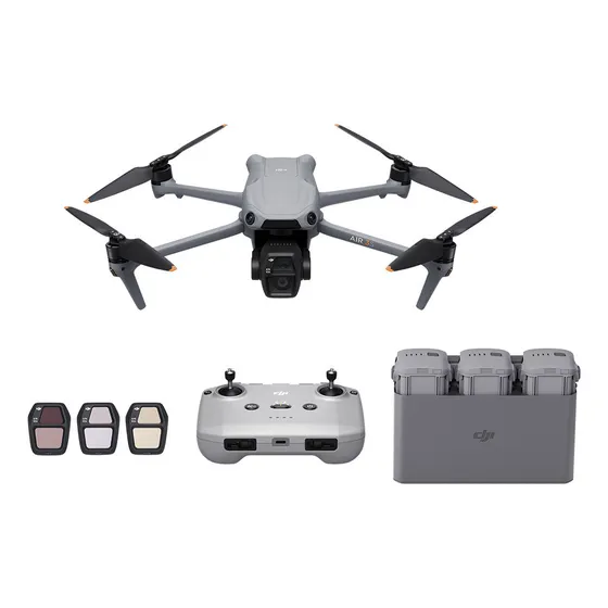 Drone Dji Air 3s Fly More Combo (sem Tela) Br - Dji055 Cor Cinza