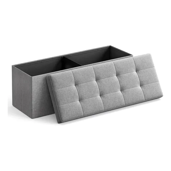 Ottoman Asiento Banca Baul Taburete Otomano Plegable 110cm