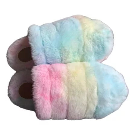 Pantuflas Piel Sleppers Originales Cerrada Peluche Corderito