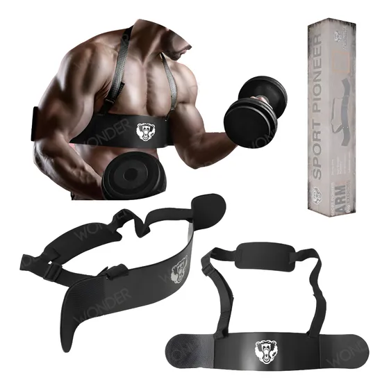 Soporte Arm Blaster Barra Predicador Potenciador De Biceps