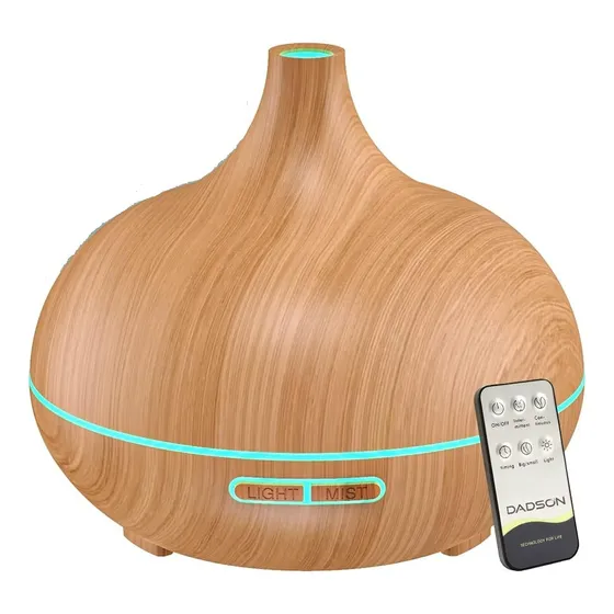Humidificador De Aceites Esenciales 500ml Niebla Continua