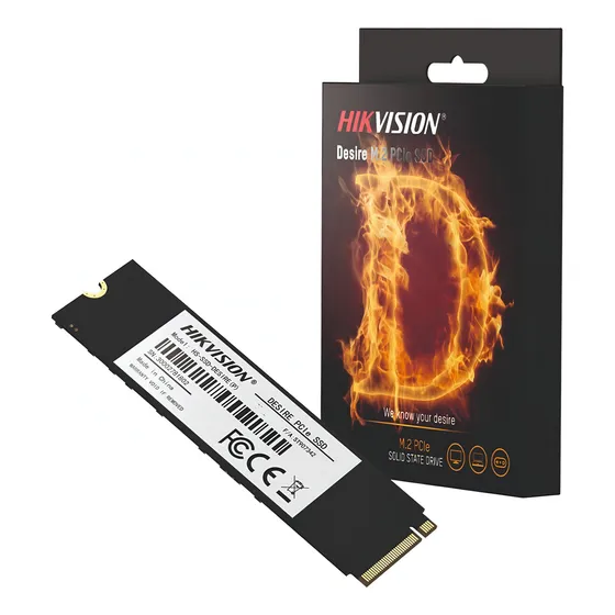 Disco Solido 256gb Hikvision Desire Pcie Nvme M.2 Color Negro