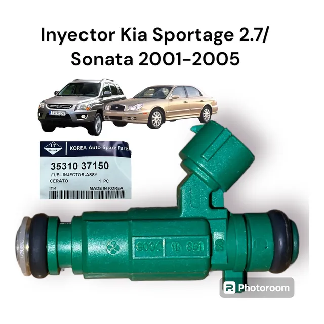 Inyector Gasolina Kia Sportage 2.7/ Sonata 2001-2005