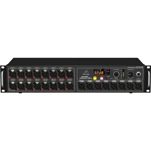 S16 Medusa Behringer Digital 16 Preamps 8 Salidas