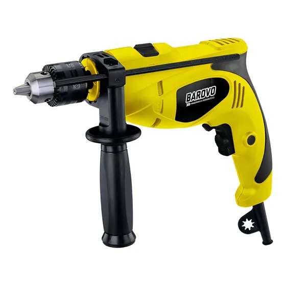 Taladro percutor Atornillador 13mm 750w Mechas Puntas Maletin Barovo