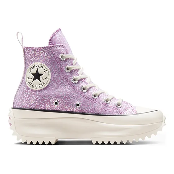 Zapatilla Converse Run Star Hike Hi Shinefetti Mujer Morado