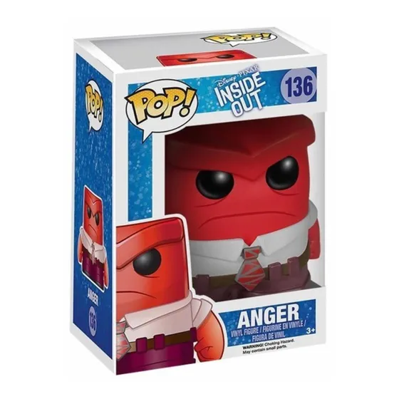 Furia/anger Funko Pop Intensamente Disney Original