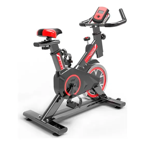 Bicicleta Spinning Estacionaria Pantalla Lcd Soporta 120kg
