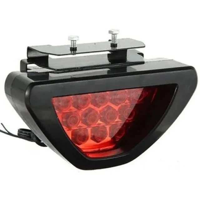 Tercer Stop Luz De Freno Auxiliar Triangular Led Roja 12v