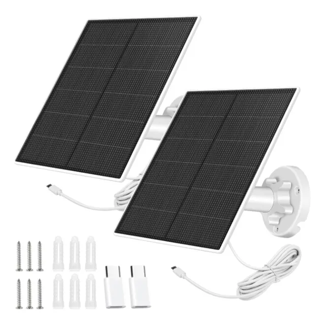Panel Solar Para Cargar Camaras De Seguridad