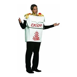 Disfraz Talla Única Para Adulto De Comida China Halloween Disfraz Talla Única Para Adulto De Comida China Halloween