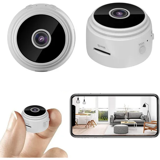 Mini Camara De Seguridad Espia A9 Wifi Portatil Inalámbrica