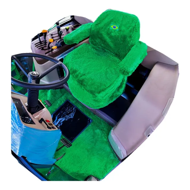Compatível Trator John Deere® 6j Capa E Tapete Chinil