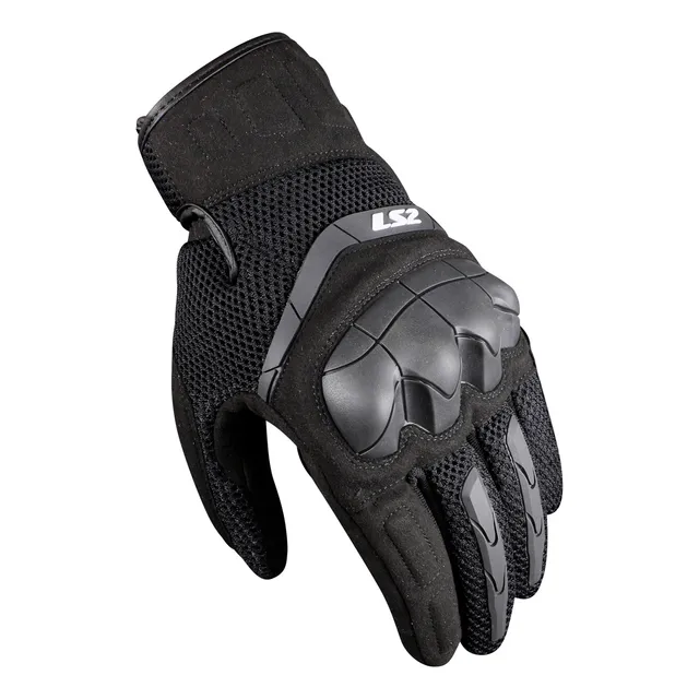 Guantes Moto Ls2 Kubra Color Negro Talle L