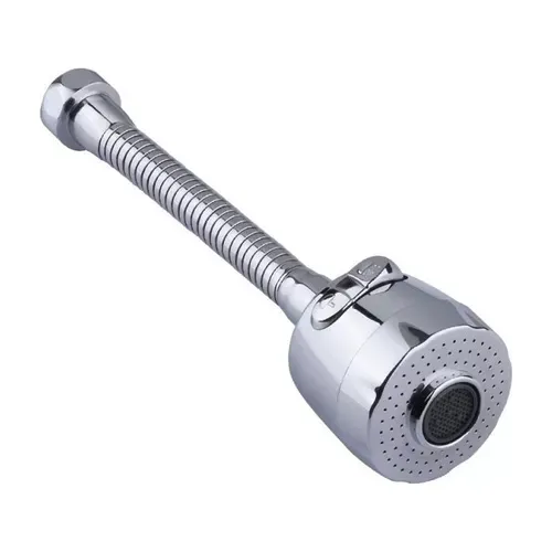 Cabezal Aireador Griferia Con Adaptador Flexible Plast/crom
