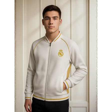 Jaqueta Menino Juvenil Real Madrid Oficial Importada Helanca Jaqueta Menino Juvenil Real Madrid Oficial Importada Helanca