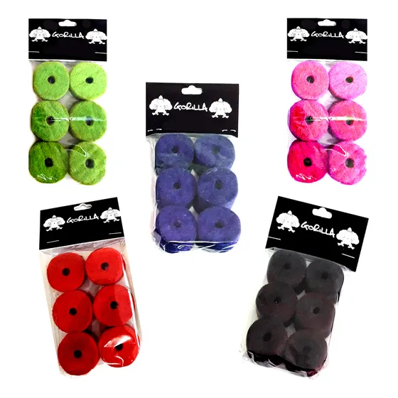 Kit De Feltros Em Lã Para Pratos / 6 Peças  ** Gorilla **