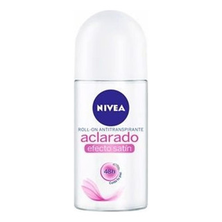 Desodorante En Roll On Nivea Aclarado Efecto Satin 50 Ml Desodorante En Roll On Nivea Aclarado Efecto Satin 50 Ml