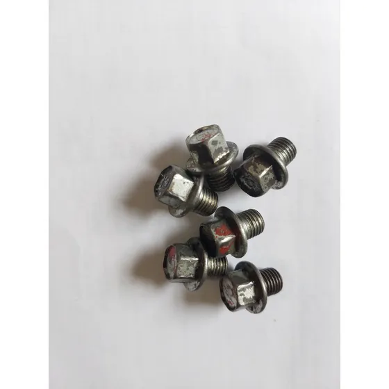 Kit 6 Tornillos Grado 10 Largo 21cm Grosor 10
